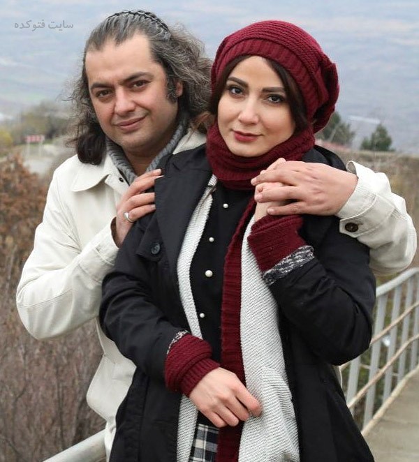 عکس سمیرا حسن پور و همسرش