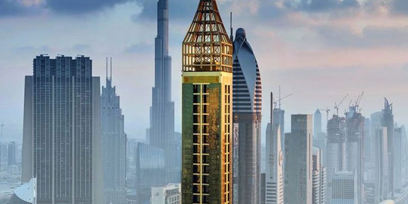 هتل آرمانی واقع در برج خلیفه دبی
